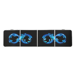 Symbol Infinity of Cold Clear Water Beer Pong Table