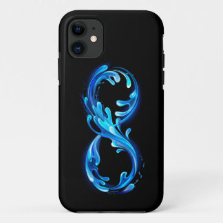 Symbol Infinity of Cold Clear Water iPhone 11 Case
