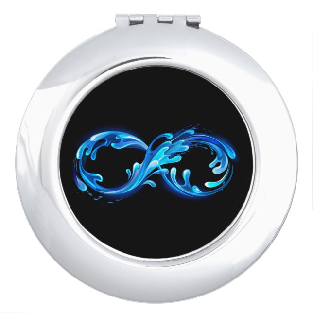 Symbol Infinity of Cold Clear Water Compact Mirror (Front)