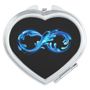 Symbol Infinity of Cold Clear Water Compact Mirror
