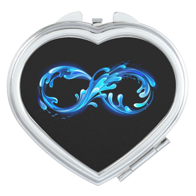 Symbol Infinity of Cold Clear Water Compact Mirror (Front)