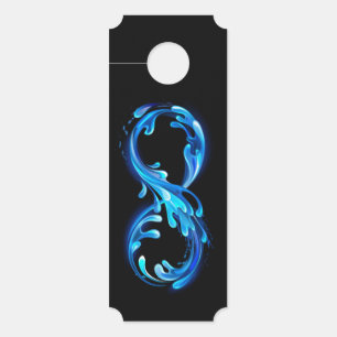 Symbol Infinity of Cold Clear Water Door Hanger