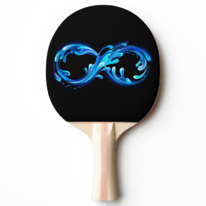 Symbol Infinity of Cold Clear Water Ping Pong Paddle