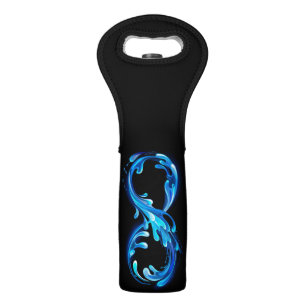 Symbol Infinity of Cold Clear Water Wine Bag