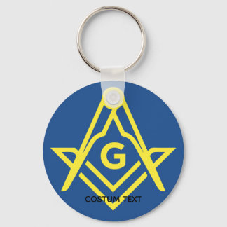 Symbol masonic  keychain