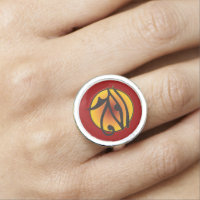 Symbol Moon Eye Of Horus + your background