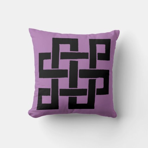 Symbol Nade_Takara_Nusubi Throw Pillow