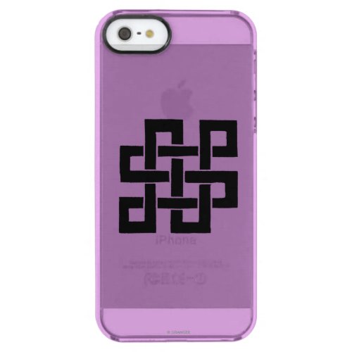 Symbol Nade_Takara_Nusubi Clear iPhone SE55s Case