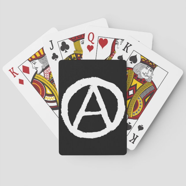 Symbol of Anarchy Poker Cards (Back)