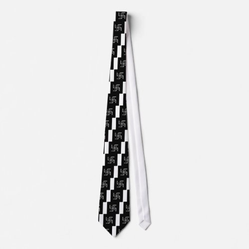 Symbol of Hinduism Swastika Neck Tie