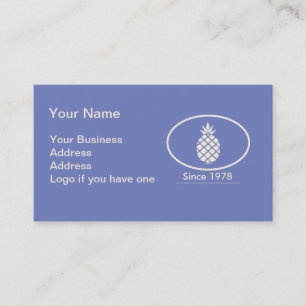Symbol of Hospitality Business Card