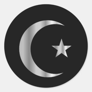 Symbol of Islam Classic Round Sticker