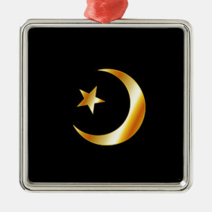 Symbol of Islam religion Metal Ornament