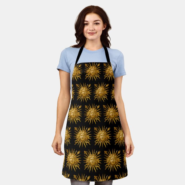 Symbol of Louis XIV the Sun King Apron (Worn)