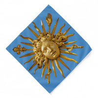 Symbol of Louis XIV the Sun King Bandana