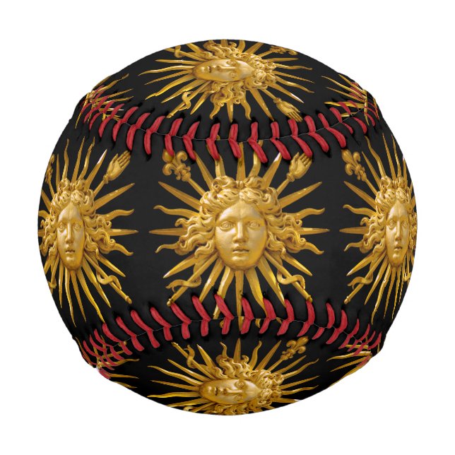 Symbol of Louis XIV the Sun King Baseball (Front)