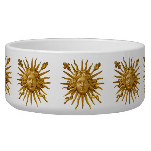 Symbol of Louis XIV the Sun King Bowl