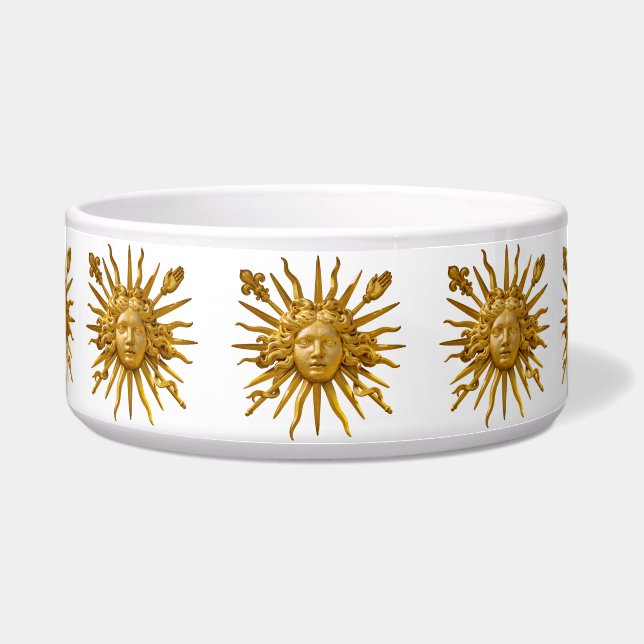 Symbol of Louis XIV the Sun King Bowl (Front)