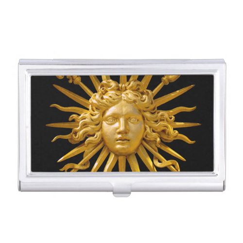 Symbol of Louis XIV the Sun King Business Card Case