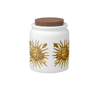 Symbol of Louis XIV the Sun King Candy Jar