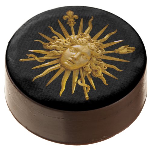 Symbol of Louis XIV the Sun King Chocolate Covered Oreo