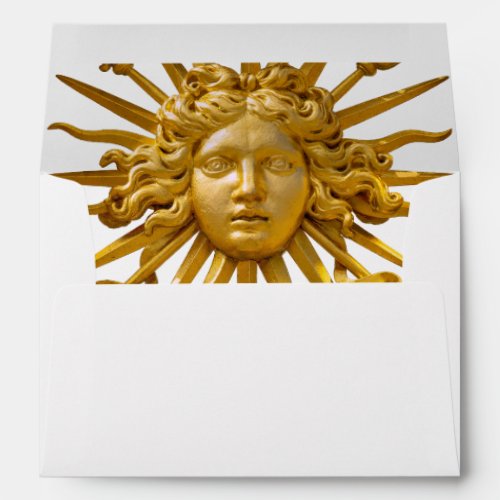 Symbol of Louis XIV the Sun King Envelope