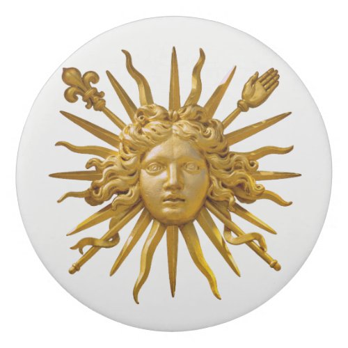 Symbol of Louis XIV the Sun King Eraser