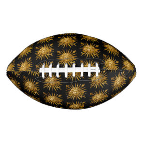 Symbol of Louis XIV the Sun King Football