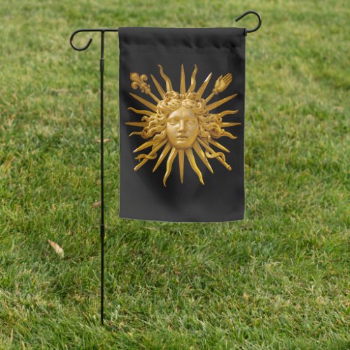 Symbol of Louis XIV the Sun King Garden Flag