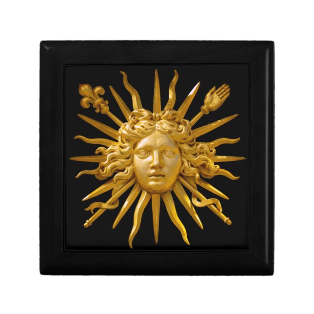 Symbol of Louis XIV the Sun King Gift Box (Front)