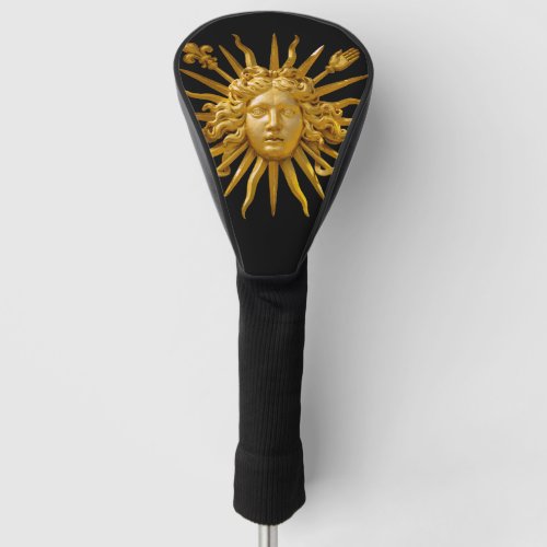 Symbol of Louis XIV the Sun King Golf Head Cover