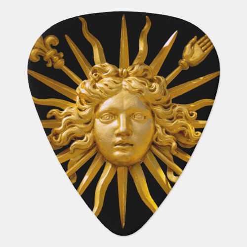 Symbol of Louis XIV the Sun King Guitar Pick