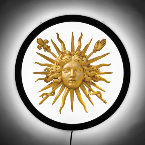 Symbol of Louis XIV the Sun King LED Sign