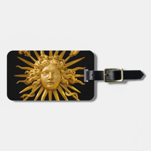 Symbol of Louis XIV the Sun King Luggage Tag