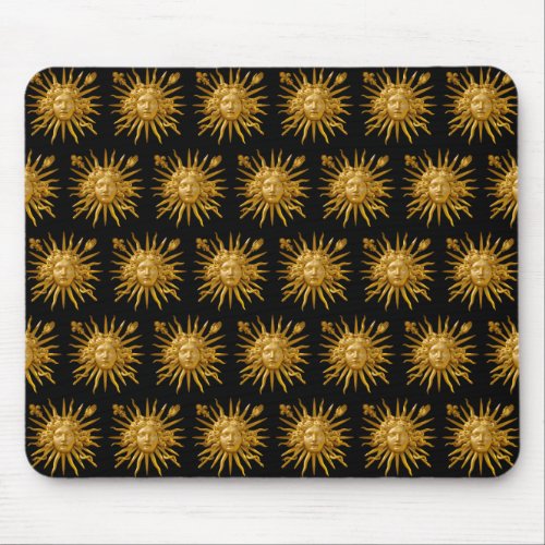 Symbol of Louis XIV the Sun King Mouse Pad