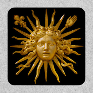 Symbol of Louis XIV the Sun King Patch