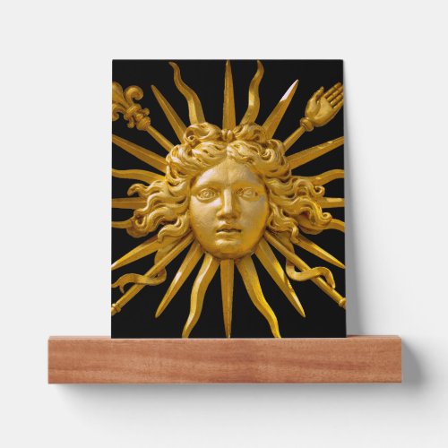Symbol of Louis XIV the Sun King Picture Ledge