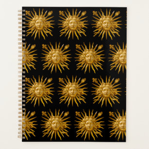 Symbol of Louis XIV the Sun King Planner