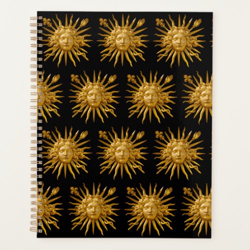 Symbol of Louis XIV the Sun King Planner