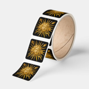 Symbol of Louis XIV the Sun King Square Sticker