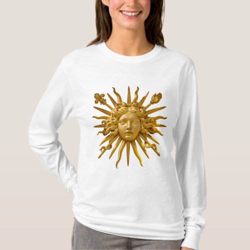 Symbol of Louis XIV the Sun King T_Shirt