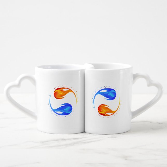 Symbol of Love- Coffee Mug Set (Front Nesting)