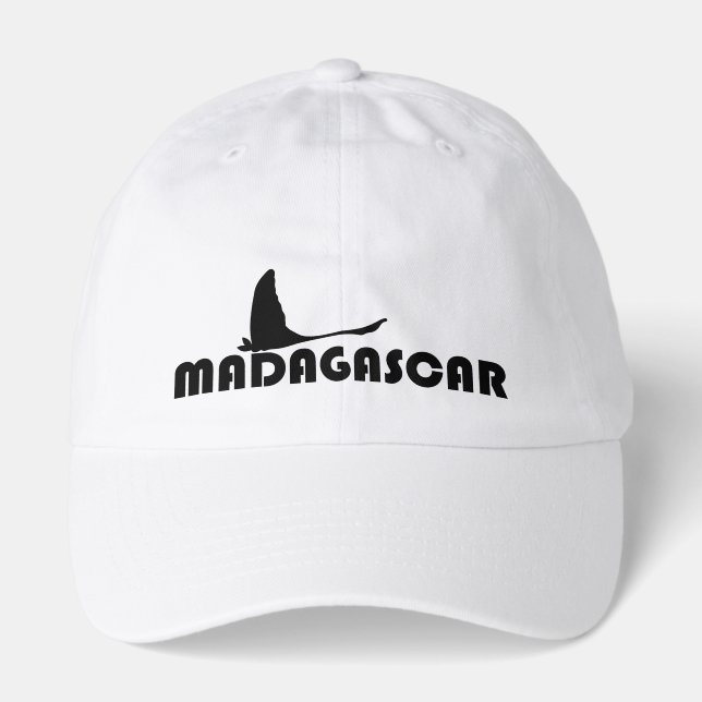 Symbol of Madagascar - Comet Moth, travel Hat (Front)
