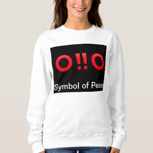 Symbol of Peace 2 Sweatshirt