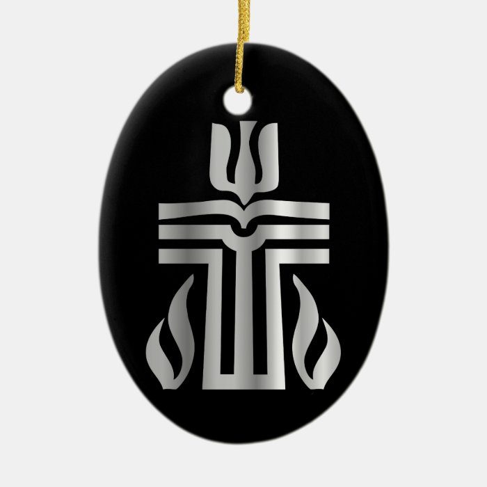 Symbol of Presbyterian religion Christmas Ornament