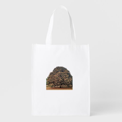 Symbol of Strength and Growth Grocery Bag