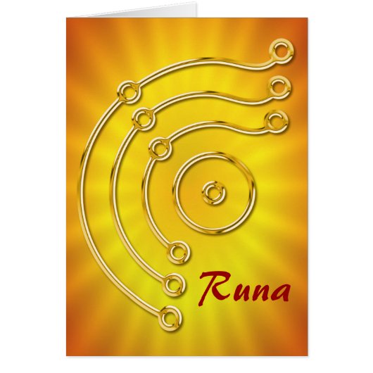 Symbol RUNA / GOLD, Runa (Front)