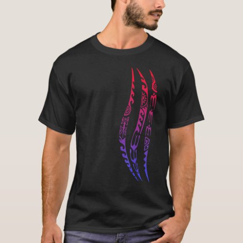 Symbol Waves Pattern Culture Maori Tribal New Zeal T_Shirt