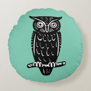 Symbol: Wisdom Round Pillow