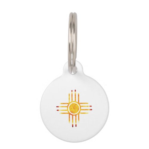 Symbol Zia Sun Gift Idea Pet ID Tag